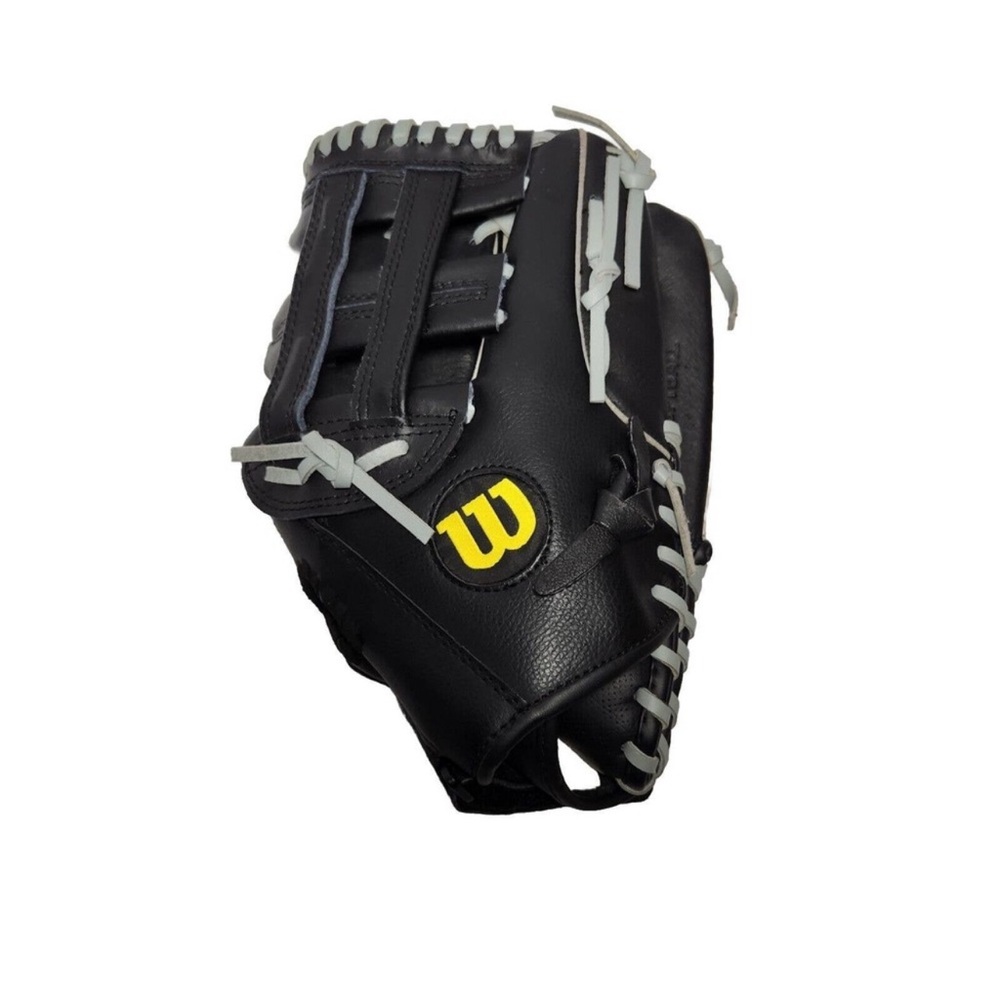 Wilson Elite Softball Glove 13" Inch A2449 Black RHT Oversized Pocket Custom Fit